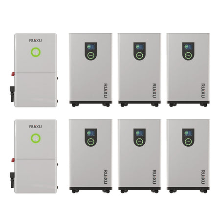 RUiXU Bundles | Lithi2-16 + RX-12K Inverter - PKG116-PKG132-PKG148-PKG164-PKG264  Mini Split Systems Direct