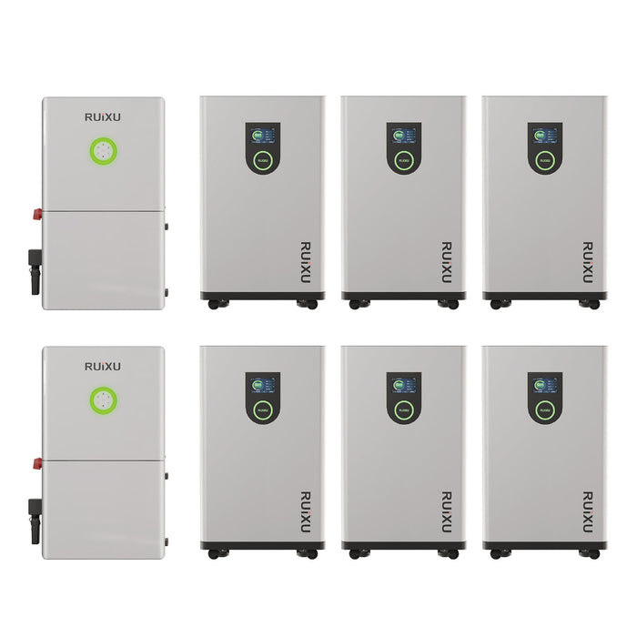 RUiXU Bundles | Lithi2-16 + RX-12K Inverter - PKG116-PKG132-PKG148-PKG164-PKG264  Mini Split Systems Direct