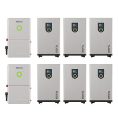 RUiXU Bundles | Lithi2-16 + RX-12K Inverter - PKG116-PKG132-PKG148-PKG164-PKG264  Mini Split Systems Direct