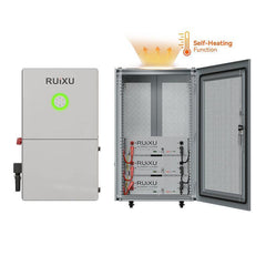 RUiXU Bundles | RX-LFP48100-H (Self-Heating ) + RX-12K Inverter - PKG115BK-H-PKG120BK-H-PKG125BK-H-PKG130BK-H-PKG150BK-H  Mini Split Systems Direct