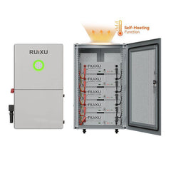 RUiXU Bundles | RX-LFP48100-H (Self-Heating ) + RX-12K Inverter - PKG115BK-H-PKG120BK-H-PKG125BK-H-PKG130BK-H-PKG150BK-H  Mini Split Systems Direct
