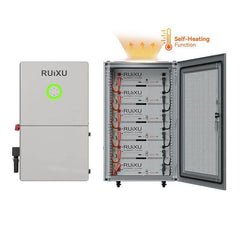 RUiXU Bundles | RX-LFP48100-H (Self-Heating ) + RX-12K Inverter - PKG115BK-H-PKG120BK-H-PKG125BK-H-PKG130BK-H-PKG150BK-H  Mini Split Systems Direct