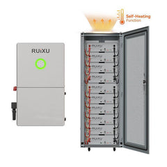 RUiXU Bundles | RX-LFP48100-H (Self-Heating ) + RX-12K Inverter - PKG115BK-H-PKG120BK-H-PKG125BK-H-PKG130BK-H-PKG150BK-H  Mini Split Systems Direct