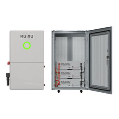RUiXU Bundles | RX-LFP48100 + RX-12K Inverter - PKG115BK-PKG120BK-PKG125BK-PKG130BK-PKG150BK  Mini Split Systems Direct