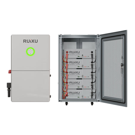 RUiXU Bundles | RX-LFP48100 + RX-12K Inverter - PKG115BK-PKG120BK-PKG125BK-PKG130BK-PKG150BK  Mini Split Systems Direct