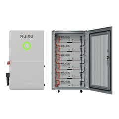 RUiXU Bundles | RX-LFP48100 + RX-12K Inverter - PKG115BK-PKG120BK-PKG125BK-PKG130BK-PKG150BK  Mini Split Systems Direct