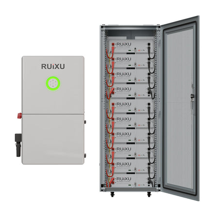 RUiXU Bundles | RX-LFP48100 + RX-12K Inverter - PKG115BK-PKG120BK-PKG125BK-PKG130BK-PKG150BK  Mini Split Systems Direct