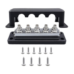 RUiXU Busbar | 3/8" (M10) Terminal Studs | 600A - RX5600-RX8600  Mini Split Systems Direct