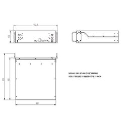 RUiXU RX-LFP48100 | 19" Rack Mounted 3U Module | UL1973 | UL9540A| CEC | SGIP