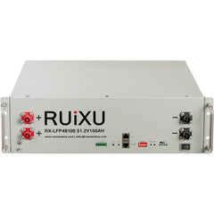 RUiXU RX-LFP48100 | 19" Rack Mounted 3U Module | UL1973 | UL9540A| CEC | SGIP