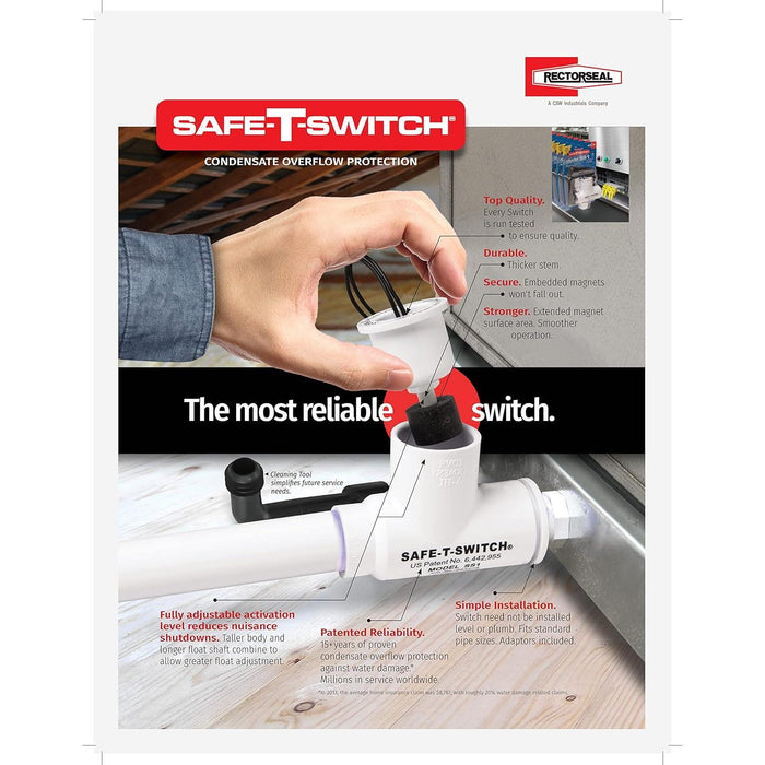 Rectorseal 97647 Safe-T-Switch SS3 - SS3  Mini Split Systems Direct