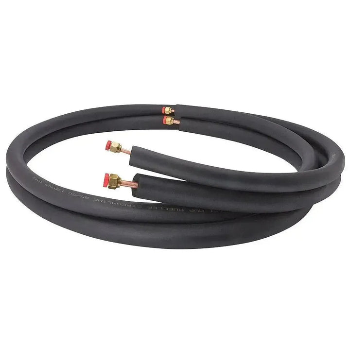 Refrigerant Line Set with 1/4" and 1/2" Line Ends - 50 feet - 366402  Mini Split Systems Direct