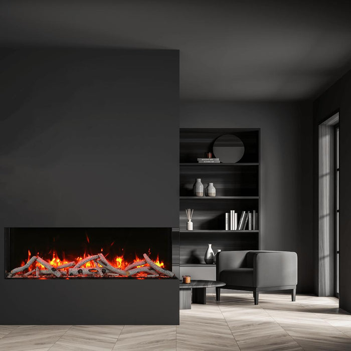 Remii BAY SLIM 3 Sided Smart Electric Fireplace - 30-BAY-SLIM-40-BAY-SLIM-50-BAY-SLIM-60-BAY-SLIM-72-BAY-SLIM  Mini Split Systems Direct