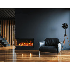 Remii BAY SLIM 3 Sided Smart Electric Fireplace - 30-BAY-SLIM-40-BAY-SLIM-50-BAY-SLIM-60-BAY-SLIM-72-BAY-SLIM  Mini Split Systems Direct