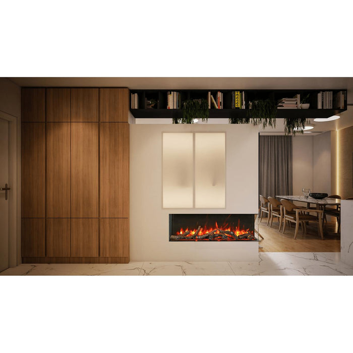 Remii BAY SLIM 3 Sided Smart Electric Fireplace - 30-BAY-SLIM-40-BAY-SLIM-50-BAY-SLIM-60-BAY-SLIM-72-BAY-SLIM  Mini Split Systems Direct