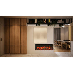 Remii BAY SLIM 3 Sided Smart Electric Fireplace - 30-BAY-SLIM-40-BAY-SLIM-50-BAY-SLIM-60-BAY-SLIM-72-BAY-SLIM  Mini Split Systems Direct
