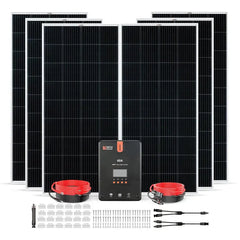 Rich Solar 1200 Watt Solar Kit - RS-K12004-RS-K12004X  Mini Split Systems Direct