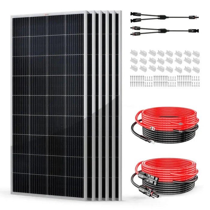 Rich Solar 1200 Watt Solar Kit - RS-K12004-RS-K12004X  Mini Split Systems Direct