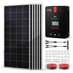 Rich Solar 1200 Watt Solar Kit - RS-K12004-RS-K12004X  Mini Split Systems Direct
