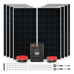 Rich Solar 1600 Watt Solar Kit - RS-K1660-RS-K1660X  Mini Split Systems Direct