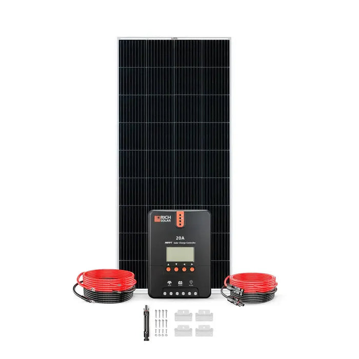Rich Solar 200 Watt Solar Kit - RS-K2002-RS-K2002X  Mini Split Systems Direct