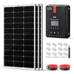 Rich Solar 300 Watt Solar Kit - RS-K3004  Mini Split Systems Direct