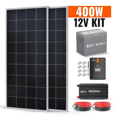 Rich Solar 400 Watt Complete Solar Kit - RS-CK400  Mini Split Systems Direct