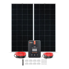 Rich Solar 400 Watt Solar Kit - RS-K400D-RS-K400DX  Mini Split Systems Direct