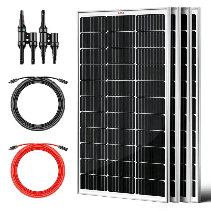 Rich Solar 400 Watt Solar Kit for Solar Generators Portable Power Stations - RS-K400G  Mini Split Systems Direct