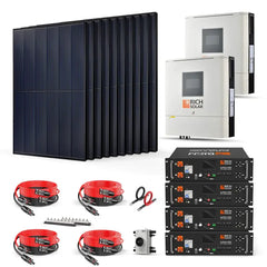 Rich Solar 4000W 48VDC-240VAC Solar Kit - RS-CBK4000240  Mini Split Systems Direct