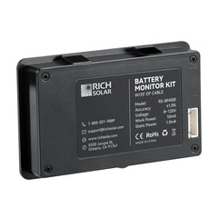 Rich Solar 500 Amp Battery Monitor with Shunt | 8~120V 500A Battery Monitor with Shunt | Accurate Battery Status Monitor | Easy to Use - RS-BM500  Mini Split Systems Direct