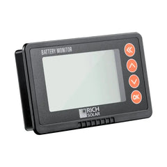 Rich Solar 500 Amp Battery Monitor with Shunt | 8~120V 500A Battery Monitor with Shunt | Accurate Battery Status Monitor | Easy to Use - RS-BM500  Mini Split Systems Direct