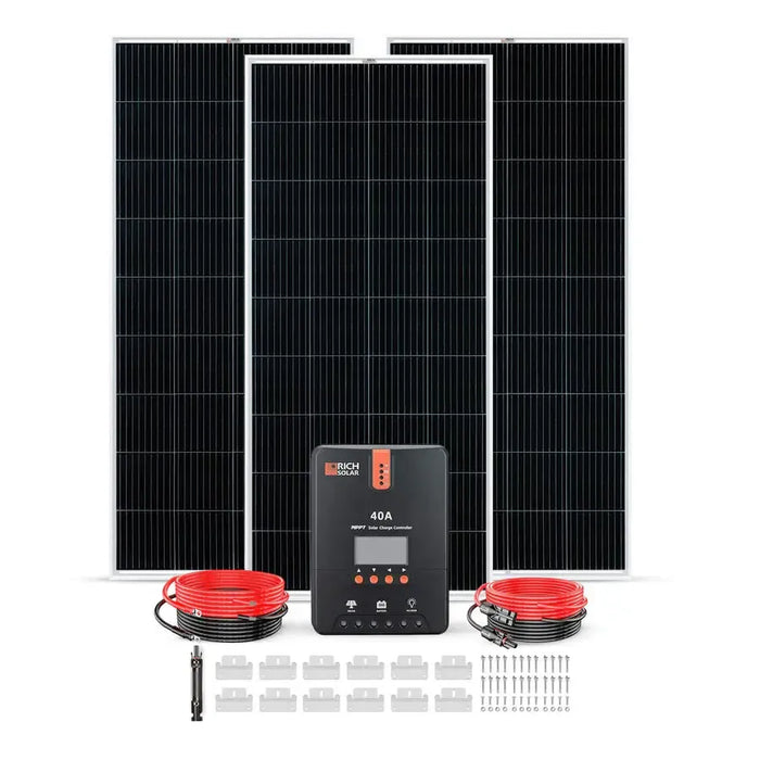 Rich Solar 600 Watt Solar Kit - RS-K6004-RS-K6004X  Mini Split Systems Direct