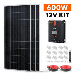 Rich Solar 600 Watt Solar Kit - RS-K6004-RS-K6004X  Mini Split Systems Direct