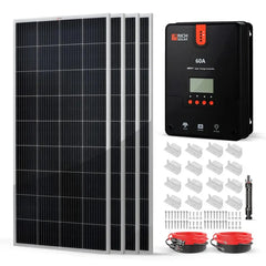 Rich Solar 800 Watt Solar Kit - RS-K8004-RS-K8004X  Mini Split Systems Direct