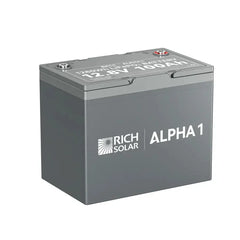 Rich Solar ALPHA 1: 12V 100Ah Lithium Battery for Off-Grid Power - RS-B121S  Mini Split Systems Direct