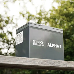 Rich Solar ALPHA 1: 12V 100Ah Lithium Battery for Off-Grid Power - RS-B121S  Mini Split Systems Direct