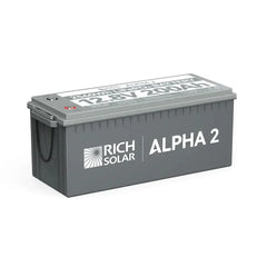 Rich Solar ALPHA 2 | 12V 200Ah Lithium Battery for RVs & Off-Grid Use - RS-B122S  Mini Split Systems Direct