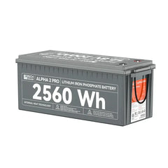 Rich Solar ALPHA 2 PRO | 12V 200Ah LiFePO4 Battery | Premium 12V Lithium Battery for RVs, Cabins, Tiny Homes | 7,000 Lifetime Cycles | 10 Year Warranty | UL1973 Certified
