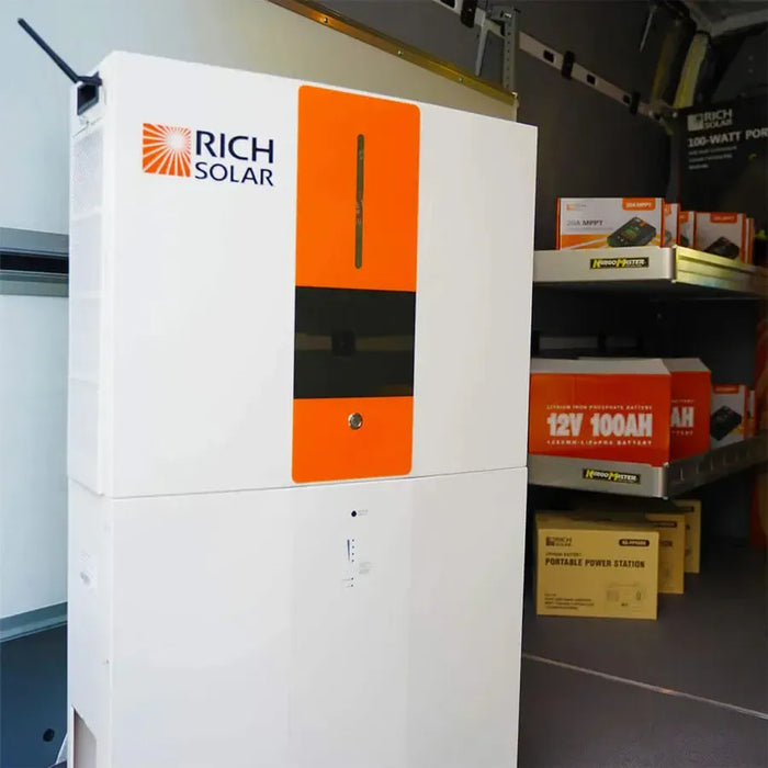 Rich Solar All-in-One Energy Storage System - RS-A10-RS-A10BT  Mini Split Systems Direct
