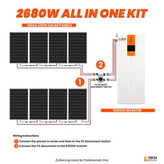 Rich Solar All-in-One Energy Storage System - RS-A10-RS-A10BT  Mini Split Systems Direct