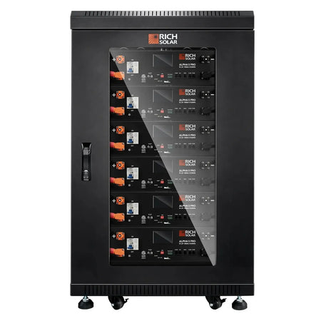 Rich Solar ALPHA 5 PRO | 51.2V 100Ah LiFePO4 Battery | Premium 48V Server Rack Lithium Battery for Residential, Commercial, RVs, Off-Grid | 7,000 Lifetime Cycles | 10 Year Warranty | UL1973, UL9540A Certified - RS-B5121P-RS-B5121P-2-RS-B5121P-3-RS-B5121P-4-RS-B5121P-5  Mini Split Systems Direct