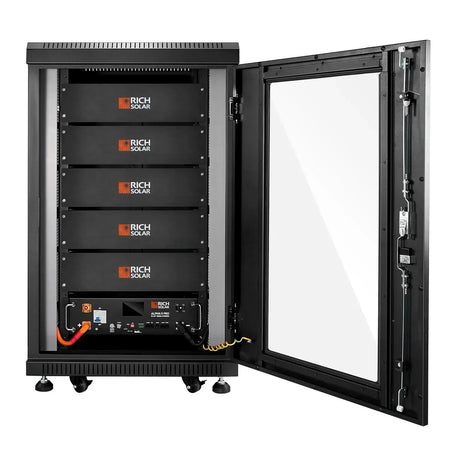 Rich Solar ALPHA 5 PRO | 51.2V 100Ah LiFePO4 Battery | Premium 48V Server Rack Lithium Battery for Residential, Commercial, RVs, Off-Grid | 7,000 Lifetime Cycles | 10 Year Warranty | UL1973, UL9540A Certified - RS-B5121P-RS-B5121P-2-RS-B5121P-3-RS-B5121P-4-RS-B5121P-5  Mini Split Systems Direct