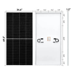 Rich Solar MEGA 335 Watt Panel | Premium Grid-Tie & Off-Grid Options - RS-M335-8-RS-M335-10-RS-M335-12  Mini Split Systems Direct