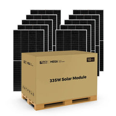 Rich Solar MEGA 335 Watt Panel | Premium Grid-Tie & Off-Grid Options - RS-M335-8-RS-M335-10-RS-M335-12  Mini Split Systems Direct