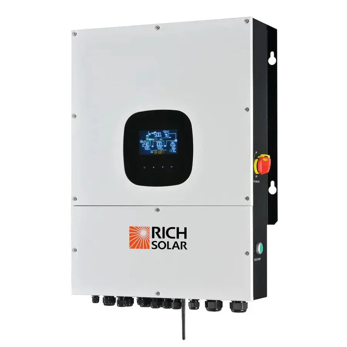 Rich Solar NOVA 12K PV Hybrid Inverter Solar Kit | 61.44kWH Server Lithium Battery [KIT-SR0002] - SRx12-H12Kx1-NO  Mini Split Systems Direct