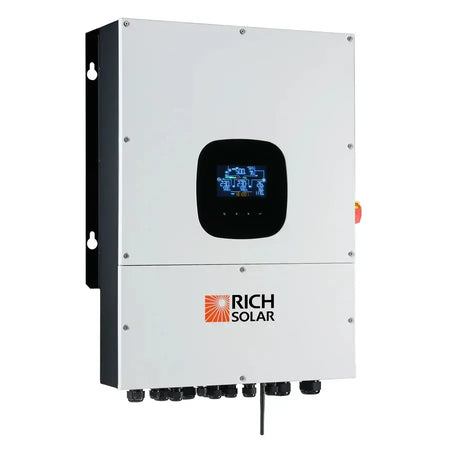 Rich Solar NOVA 12K PV Hybrid Inverter Solar Kit | 61.44kWH Server Lithium Battery [KIT-SR0002] - SRx12-H12Kx1-NO  Mini Split Systems Direct