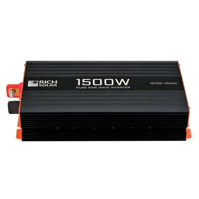 Rich Solar NOVA PURE 1.5K | 1500 (1.5kW) Watt 12 Volt Industrial Pure Sine Wave Inverter | Powerful 1500W 12V Off-Grid Inver - RS-V1500  Mini Split Systems Direct