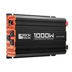 Rich Solar NOVA PURE 1K | 1000 Watt (1kW) 12 Volt Industrial Pure Sine Wave Inverter | Powerful 1000W 12V Off-Grid Inverter fo - RS-V1P12  Mini Split Systems Direct