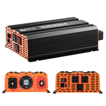 Rich Solar NOVA PURE 1K | 1000 Watt (1kW) 12 Volt Industrial Pure Sine Wave Inverter | Powerful 1000W 12V Off-Grid Inverter fo - RS-V1P12  Mini Split Systems Direct
